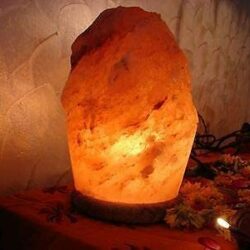Natural salt lamp gift