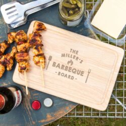 Personalised BBQ Chopping board gift