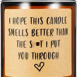 Scented candle gift