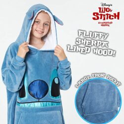 Stitch hoodie for kids gift